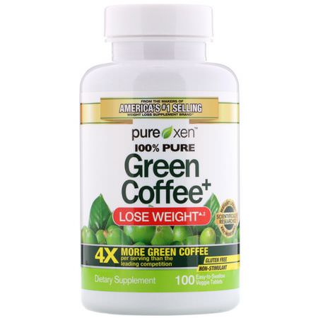 Purely Inspired Green Coffee Bean Extract Green Coffee Bean Extract - المعالجة المثلية, الأعشاب, مستخلص حب,ب البن الأخضر, ال,زن