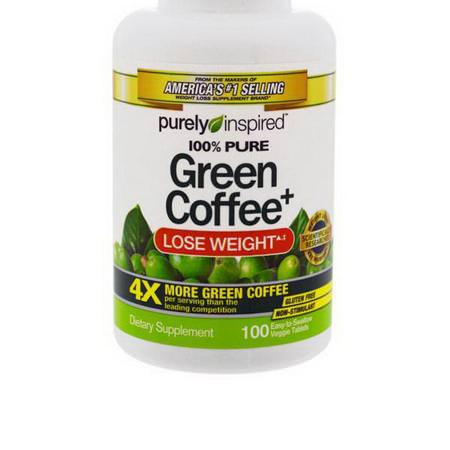 Purely Inspired Green Coffee Bean Extract Green Coffee Bean Extract