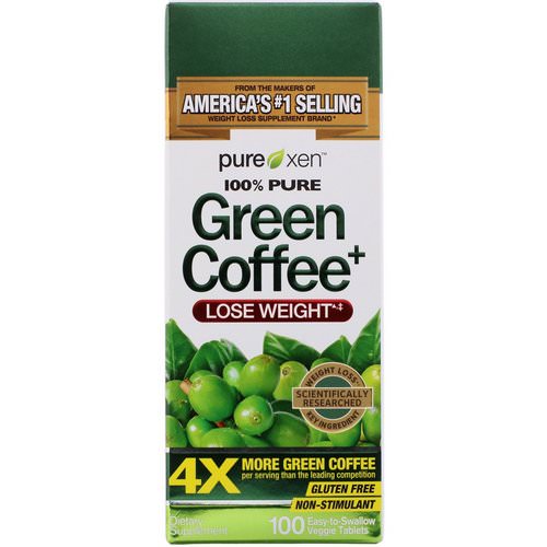 Purely Inspired, Green Coffee+, 100 Veggie Tablets فوائد