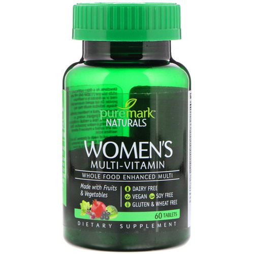 PureMark Naturals, Women's Multi-Vitamin, 60 Tablets فوائد