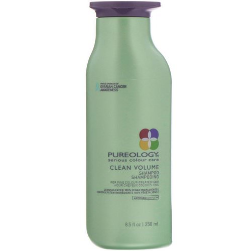 Pureology, Serious Colour Care, Clean Volume Shampoo, 8.5 fl oz (250 ml) فوائد
