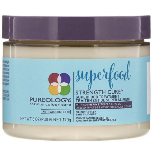 Pureology, Strength Cure Superfood Treatment, 6 oz (170 g) فوائد