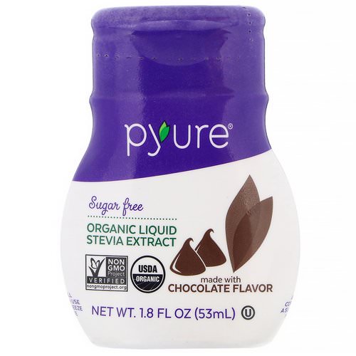 Pyure, Organic Liquid Stevia Extract, Chocolate, 1.8 fl oz (53 ml) فوائد