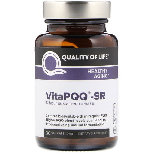 Quality of Life Labs, VitaPQQ -SR, 30 VegiCaps فوائد