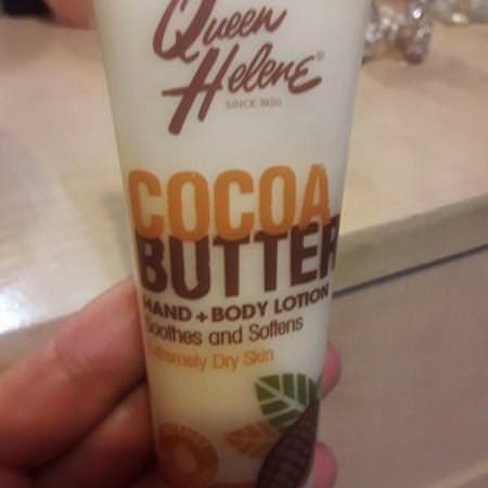 Queen Helene Cocoa Butter Lotion Dry Itchy Skin - حكة في البشرة, جافة, علاج الجلد, ل,شن زبدة الكاكا,