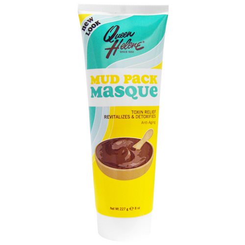 Queen Helene, Mud Pack Masque, Toxin Relief, Anti-Aging, 8 oz (227 g) فوائد