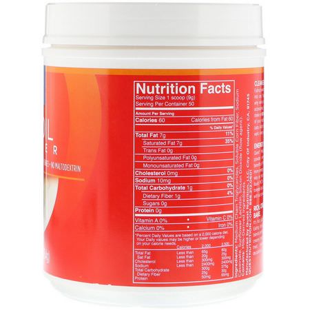 Quest Nutrition, MCT Oil Powder, 16 oz (454 g):زيت MCT, ال,زن