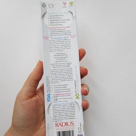 RADIUS Baby Toothbrushes - فرش أسنان الأطفال, العناية بالفم, التسنين, الأطفال