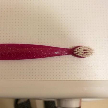 RADIUS, Totz Toothbrush, 18 + Months, Extra Soft, Pink Sparkle:فرشاة أسنان الأطفال, العناية بالفم