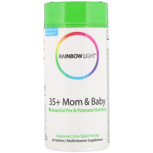 Rainbow Light, 35+ Mom & Baby, 60 Tablets فوائد