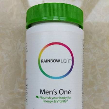 Rainbow Light Men's Multivitamins Condition Specific Formulas - الفيتامينات المتعددة للرجال, صحة الرجل, المكملات الغذائية