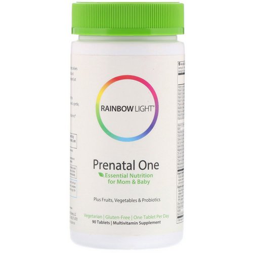 Rainbow Light, Prenatal One, 90 Tablets فوائد