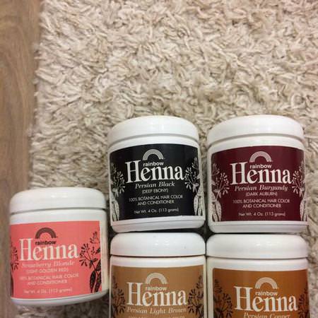 Rainbow Research, Henna, Hair Color & Conditioner, Dark Brown (Sable), 4 oz (113 g)