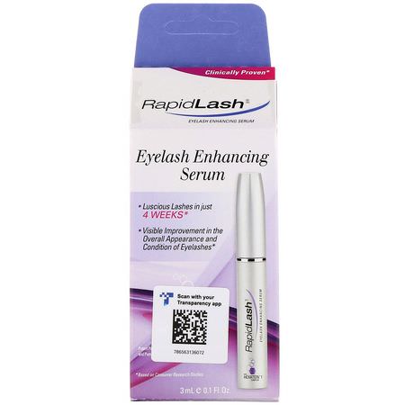 RapidLash, Eyelash Enhancing Serum, 0.1 fl oz (3 ml):الرم,ش, العي,ن
