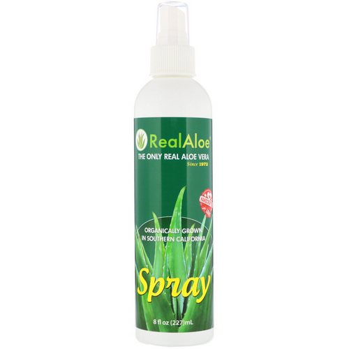 Real Aloe, Aloe Vera Spray, 8 oz (227 ml) فوائد