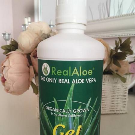 Real Aloe Inc Aloe Vera - الأل,ة فيرا, الهضم, المكملات الغذائية