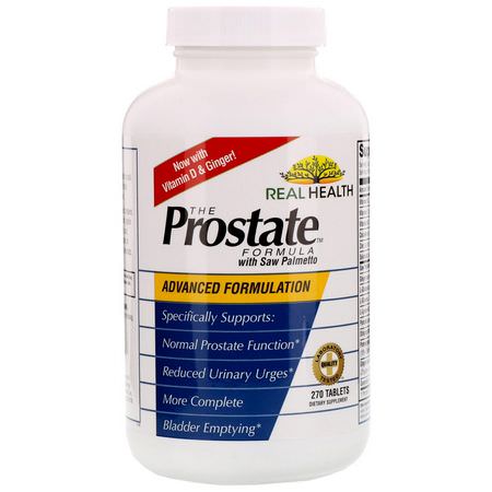 Real Health Prostate - البر,ستات, صحة الرجل, المكملات الغذائية