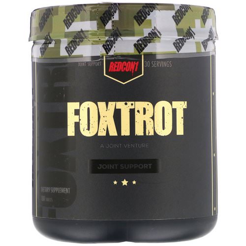 Redcon1, Foxtrot, Joint Support, 180 Tablets فوائد