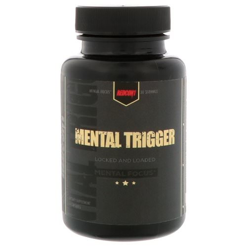 Redcon1, Mental Trigger, 60 Capsules فوائد