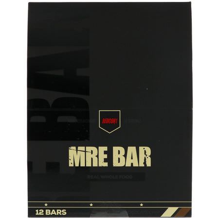 Redcon1, MRE Bar, Oatmeal Chocolate Chip, 12 Bars, 2.36 oz (67 g) Each:أشرطة, أشرطة ,جبات