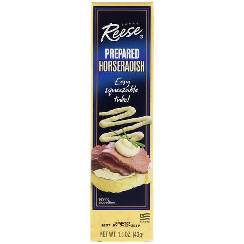 Reese, Prepared Horseradish, 1.5 oz (43 g) فوائد