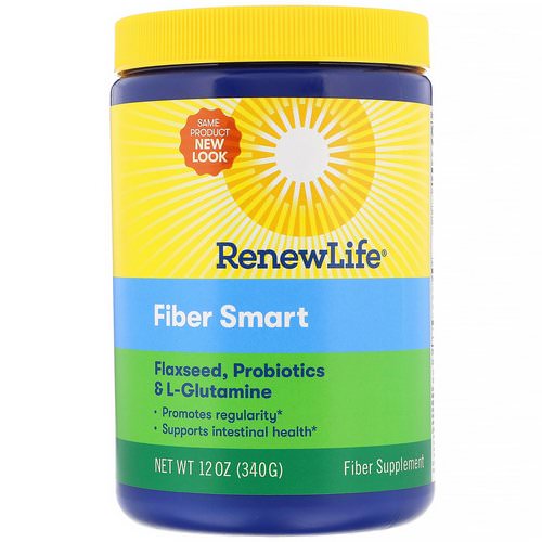 Renew Life, Fiber Smart, 12 oz (340 g) فوائد