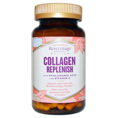 ReserveAge Nutrition, Collagen Replenish, 120 Capsules فوائد