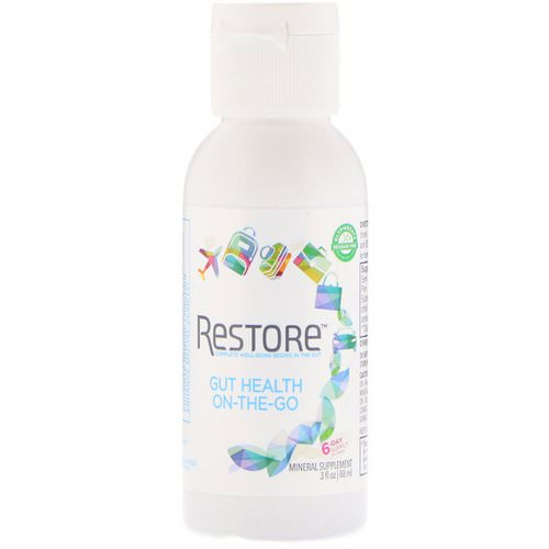 Restore, Gut Health, Mineral Supplement, On-The-Go, 3 fl oz (88 ml) فوائد