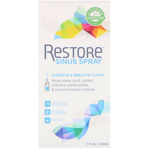 Restore, Sinus Spray, 1 fl oz (30 ml) فوائد