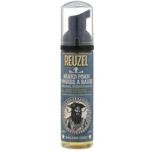 Reuzel, Beard Foam, Conditioner, Original Scent, 2.36 oz (70 ml) فوائد