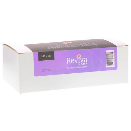 Reviva Labs, 10% Glycolic Acid Creme & Glycolic Acid Facial Cleanser, 2 Piece Bundle:أمصال, علاجات