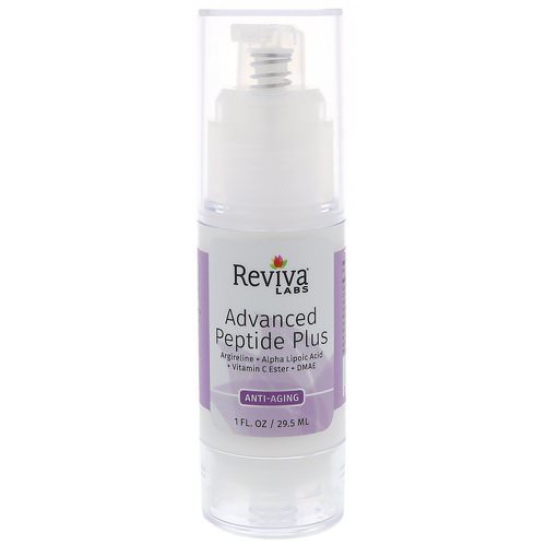 Reviva Labs, Advanced Peptide Plus, Anti Aging, 1 fl oz (29.5 ml) فوائد