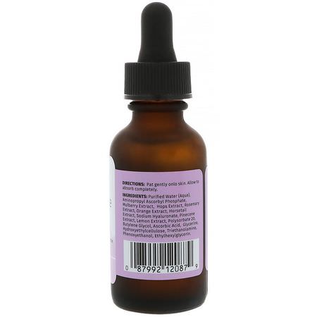 Reviva Labs, Dual Source Vitamin C Serum, Anti Aging, 1 fl oz (29.5 ml):مصل فيتامين C, سطع