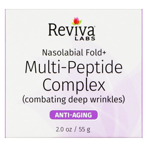 Reviva Labs, Nasolabial Fold+, Multi-Peptide Complex, 2 oz (55 g) فوائد