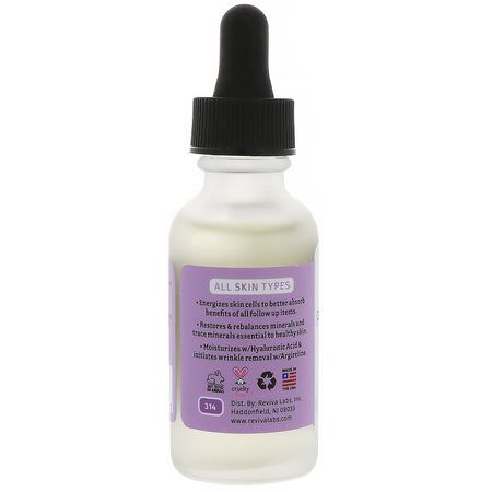 Reviva Labs Anti-Aging Firming Hyaluronic Acid Serum Cream - كريم, مصل حمض الهيال,ر,نيك, ثبات, مكافحة الشيخ,خة