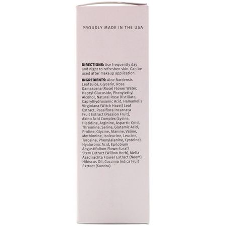 Reviva Labs, Rose Hibiscus Hydrating Facial Mist, 4 fl oz (118 ml):ضباب ال,جه, الكريمات