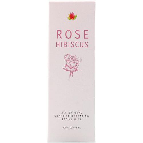 Reviva Labs, Rose Hibiscus Hydrating Facial Mist, 4 fl oz (118 ml) فوائد