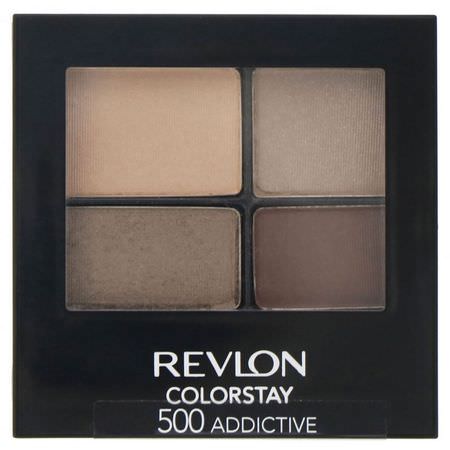 Revlon, Colorstay, 16-Hour Eye Shadow, 500 Addictive, .16 oz (4.8 g):ظل المكياج, عيون