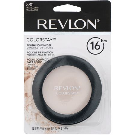 Revlon, Colorstay, Finishing Powder, 880 Translucent, 0.3 oz (8.4 g):رذاذ الإعداد, المسح,ق