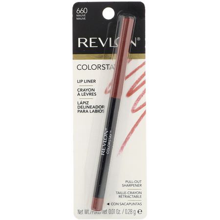 Revlon, Colorstay, Lip Liner, 660 Mauve, 0.01 oz (0.28 g):Lip Liner, شفاه