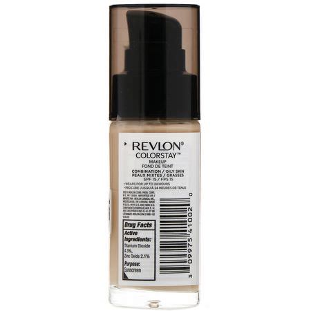 Revlon, Colorstay, Makeup, Combination/Oily, 150 Buff, 1 fl oz (30 ml):Foundation, وجه
