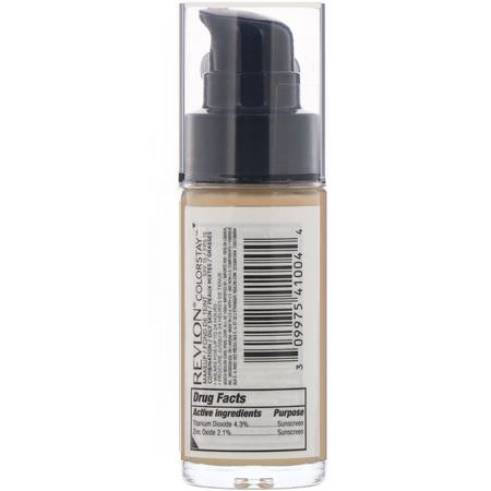 Revlon, Colorstay, Makeup, Combination/Oily, 200 Nude, 1 fl oz (30 ml):Foundation, وجه