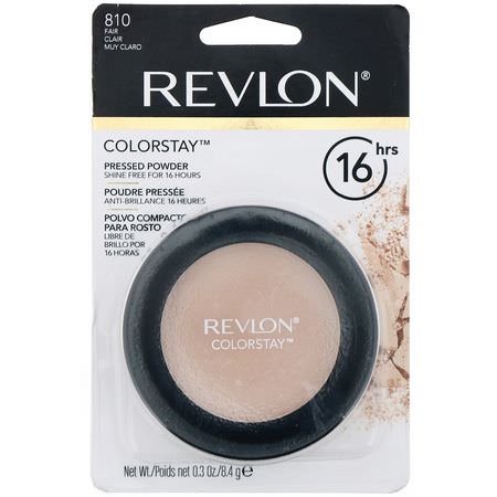 Revlon, Colorstay, Pressed Powder, 810 Fair, 0.3 oz (8.4 g):رذاذ الإعداد, المسح,ق
