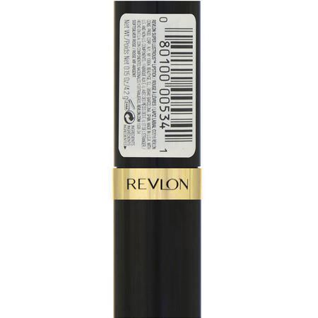 Revlon, Super Lustrous, Lipstick, 430 Softsilver Rose, 0.15 oz (4.2 g):أحمر الشفاه, الشفاه