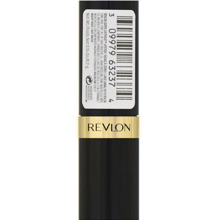 Revlon, Super Lustrous, Lipstick, 473 Mauvy Night, 0.15 oz (4.2 g):أحمر شفاه, شفاه