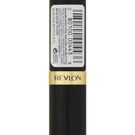 Revlon, Super Lustrous, Lipstick, Creme, 525 Wine With Everything, 0.15 oz (4.2 g):أحمر الشفاه, الشفاه