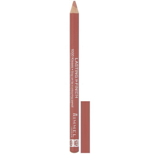 Rimmel London, Lasting Finish, 1000 Kisses Stay On Lip Contouring Pencil, 081 Spiced Nude, .04 oz (1.2 g) فوائد