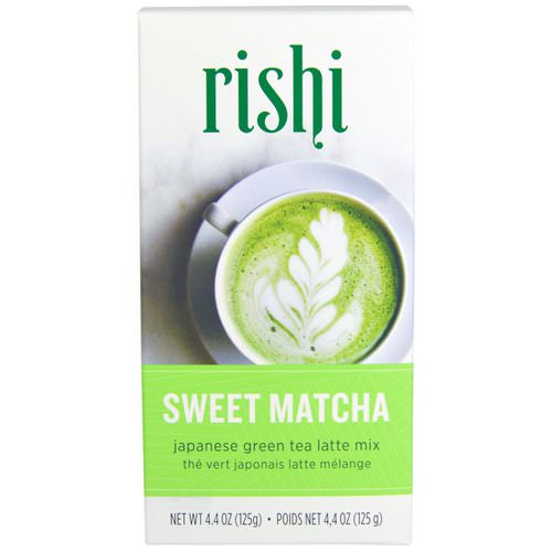 Rishi Tea, Japanese Green Tea Latte Mix, Sweet Matcha, 4.4 oz (125 g) فوائد