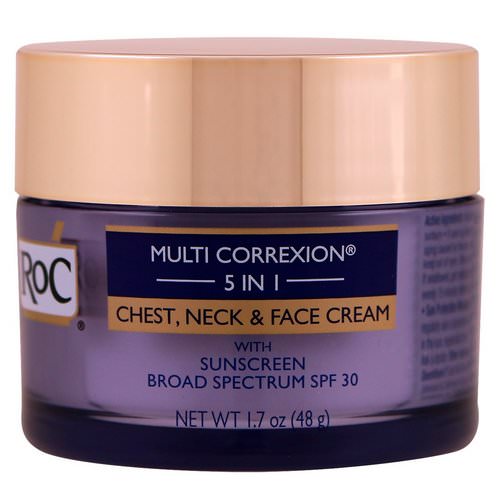 RoC, Multi Correxion 5 in 1, Chest, Neck & Face Cream, 1.7 oz (48 g) فوائد