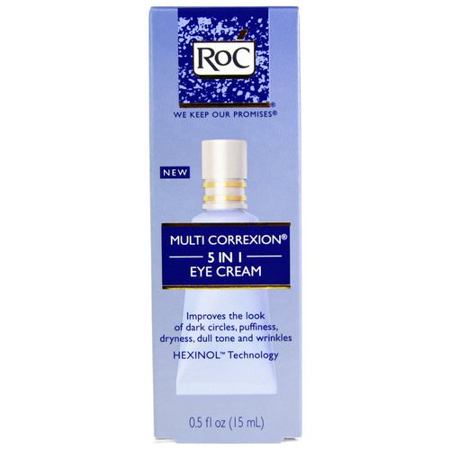 RoC, Multi Correxion 5 in 1 Eye Cream, 0.5 fl oz (15 ml) فوائد